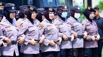 Polda Jambi Gelar Latihan Sispamkota, Antisipasi Dinamika Kamtibmas Jelang Agenda Nasional